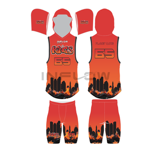 Uniforme de Fútbol 7on7 con Logotipo Personalizado, Conjunto de Compresión Sublimado, Camiseta y Pantalones Cortos de Fútbol 7v7 con Nombre de Equipo 'Argentina' - Product Image 3