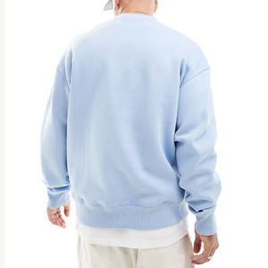 Sweat-shirt thermique 100% coton imprimé à capuche personnalisé unisexe Hip Hop polaire Boxy surdimensionné de haute qualité pour hommes - Product Image 5