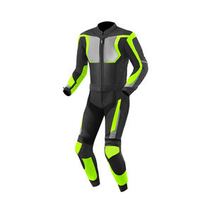 Veste de moto à bas prix Logo vente en gros vêtements de sport veste de moto en cuir pour hommes ensembles de costumes - Product Image 3