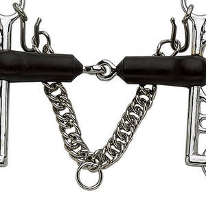 Mors articulé en caoutchouc, mors en acier inoxydable avec embout en caoutchouc, équipement d'entraînement équestre et d'équitation - Product Image 2