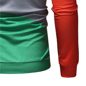 Sudaderas con Capucha y Cremallera de Moda para Hombre, 100% Algodón, Talla XS, con Logotipo Personalizado, Impresión Digital, Servicio OEM, Forro Polar de Secado Rápido - Product Image 6