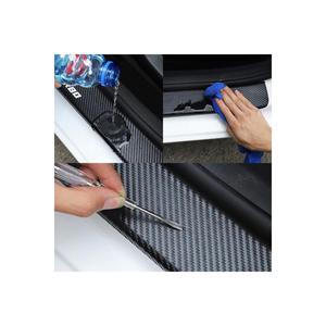 -Compatibile accessorio per Auto battitacco in carbonio 4 pz per Alfa Romeo 145