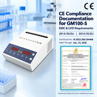 Pembuat Gel Digital LED dengan Pemanas dan Pendingin Independen untuk Persiapan Gel Plasma