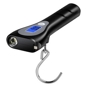 다기능 디지털 캠핑 수하물 저울 50kg/<span class=keywords><strong>10g</strong></span> 휴대용 전기 토치 기능 야외 활동용 걸이 저울 - Product Image 5