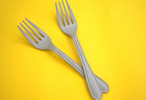 Prix de gros 1000 ensembles de couverts jetables compostables en balle de riz, comprenant couteau, fourchette, cuillère, pour fêtes et restaurants - Product Image 6