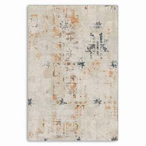 Netline Home Painted Heritage Navy Blue <b>Washable</b> <b>Rug</b> - Product Image 2