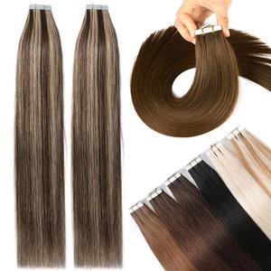 Straight 100% Virgin Human Cutticle Aligned Vietnamese Tape In/Tips Extensiones de cabello humano Precio al por mayor - Product Image 4