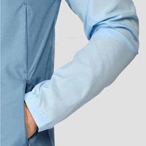 Hot Sale <b>Men's</b> Casual Autumn Waterproof <b>Canvas</b> Thin Windbreaker <b>Jackets</b> Fashionable Solid Color Coated Front Custom Hooded - Product Image 6