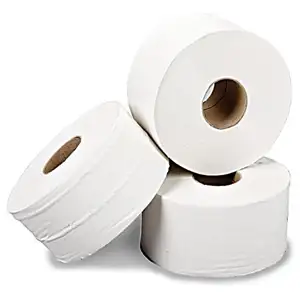 Papier hygiénique en pâte de bois de bambou vierge avec emballage personnalisable et étiquettes de marque multiples