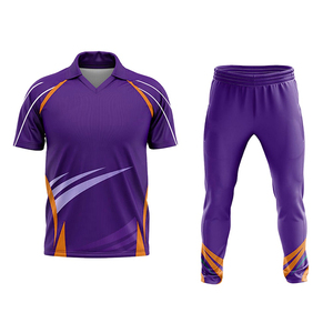 Uniforme et maillot de cricket léger et confortable avec conceptions d'équipe personnalisées et uniformes d'équipe de cricket de couleur d'impression de logo - Product Image 6