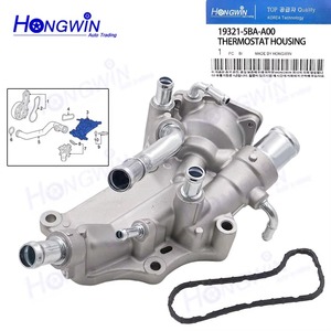 19321-5BA-A00 193215BAA00 19321 5BA A00 алюминиевый термостат охлаждающей жидкости двигателя корпус Fit Hhonda Ccivic 2.0L L4 2016-2021 - Product Image 6