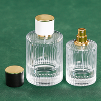 Botol Parfum Kaca Mewah Kosong 30ml Botol Semprot Kaca dengan Kemasan Kotak dan Sablon