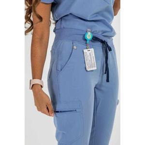 Conjunto de uniforme médico elástico de algodón para mujeres y hombres, ropa de trabajo de enfermería cómoda - Product Image 5
