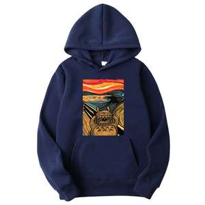 Sweat-shirts d'automne tissés de haute qualité, design personnalisé, impression par transfert thermique, pull pour homme, unisexe, service OEM - Product Image 1