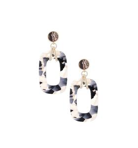 Boucles d'oreilles en résine au design vintage, qualité d'exportation, faites à la main, en résine époxy, bijoux de mode, qualité supérieure classique - Product Image 6