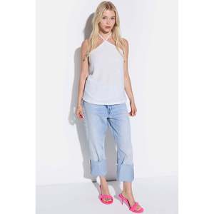 Blusa con cuello halter y lentejuelas - Product Image 3