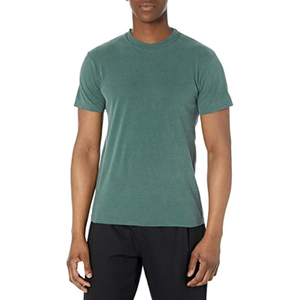 Bas prix goutte épaule impression 100% coton uni blanc décontracté hommes T-shirts personnalisé Logo impression coton t-shirts pour hommes - Product Image 1