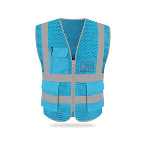 Chaleco Reflectante Multibolsillos, Ropa de Trabajo, Chaleco de Seguridad - Product Image 1