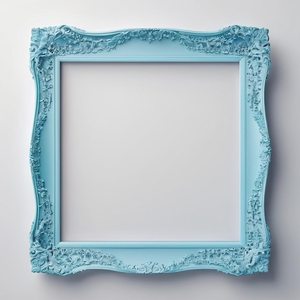 Timeless <b>White</b> Bone Mosaic <b>Frame</b> for All Photo Dimensions With Die Cutting & UV Printing - Product Image 1