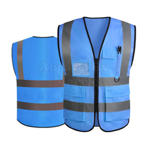 Chaleco de seguridad de ajuste cómodo para empleados de almacenes logísticos y conductores de reparto, uso diario. - Product Image 3