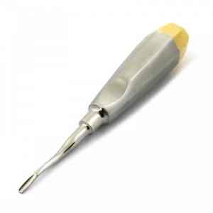 Best Quality Stainless Steel Manual <b>Dental</b> Elevators <b>Instruments</b> with Serrated Tip Extraction Root Removal by Caronia <b>Surgical</b> - Product Image 3