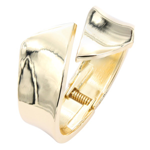 Braccialetti di moda a cerniera placcati in oro elegante Design braccialetto per le donne - Product Image 2