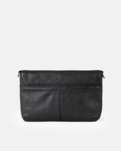 Sac à main convertible en bandoulière pour femme, en cuir noir, motif bonbon, deux sangles, fermeture éclair, petit sac à main à bandoulière, pochette - Product Image 2