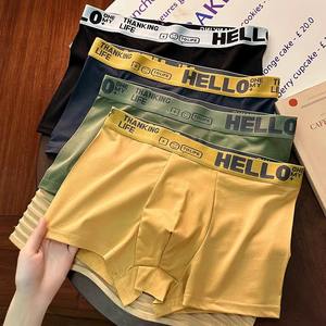 Vente en gros de boxers pour hommes, sous-vêtements en coton avec logo personnalisé, fournisseur de shorts de mode confortables et respirants - Product Image 2