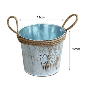 Ensemble de support de jardinière blanc moderne en métal pour intérieur/extérieur porte-pot de fleur utilisation au sol impressionnant décor à la maison articles de jardin balcon - Product Image 6