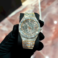 Jam Tangan Berlian Analog Otomatis Mekanis Sport Edisi Terbatas Desain Baru Eksklusif 2025 Perak Sterling 925