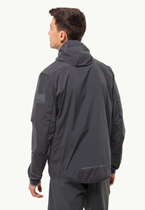 Veste softshell respirante pour homme OEM, veste softshell de haute qualité imperméable à l'eau et au vent pour homme - Product Image 2