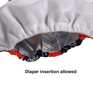 Распродажа, оптовая продажа, детские подгузники из микрофибры с принтом, От 1 до 3 лет впитывающий карман, Многоразовые Двухрядные защелкивающие - Product Image 3