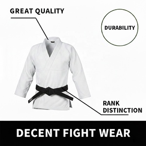 ชุดยูโดบราซิลเลี่ยนยิวยิตสู (BJJ Gi) พรีเมียม สำหรับทุกเพศ ผ้าฝ้าย 400GSM น้ำหนักเบา เหมาะสำหรับฝึกศิลปะการต่อสู้ - Product Image 2