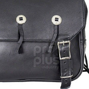 Alforja de Motocicleta de Cuero Personalizable de Alta Calidad Retro, Diseño Único Hecho a Mano, Cuero de Grano Completo, PROPLUS INDUSTRY Personalizado - Product Image 6