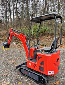 ENVÍO GRATUITO, Miniexcavadora de Orugas de 1 Tonelada, Nueva, con Certificación EPA y CE, Motor de Gasolina Briggs de 15 hp, ROPS Abierto, Pulgar Hidráulico - Product Image 6