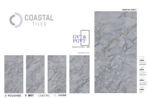 กระเบื้องผนังพื้นอิฐทนไฟสำหรับวิลล่าสไตล์โมเดิร์นสีน้ำตาลมีระดับความต้องการสูง600X1200สูงสีน้ำตาล - Product Image 6