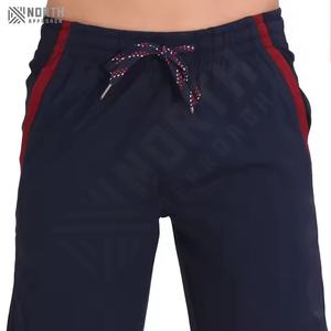 Pantalones Cortos Deportivos de Gimnasio para Hombre, 100% Algodón, con Logotipo Personalizado, para Entrenamiento, Correr, Verano - Product Image 2