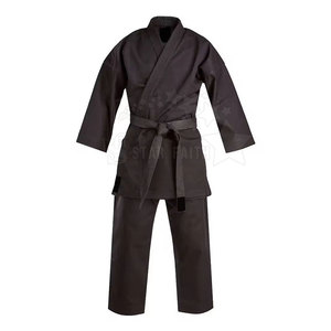 Uniformes de Karate para niños, adultos, entrenamiento de artes marciales, mezcla de algodón Gi con cinturón, uniforme de Karate ligero - Product Image 1