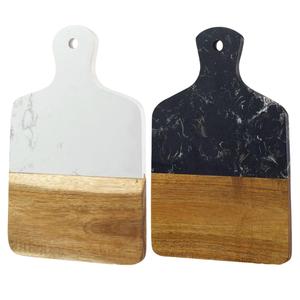 Diseño adorable, tabla de cortar de mármol y madera de alta calidad, servicio de pizza para el hogar, uso al costo más bajo - Product Image 5