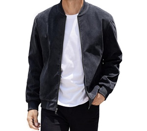 แจ็คเก็ตวาร์ซิตี้ผู้ชายสั่งทำขายส่ง พร้อมงานปัก แจ็คเก็ตหนังแท้ สินค้าขายดี - Product Image 2