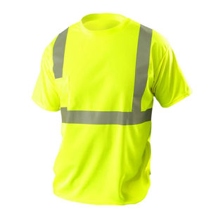 Safety <b>T</b>-<b>Shirt</b> With Short Sleeves And Custom Branding Quick Dry Safety <b>T</b>-<b>Shirt</b> - Product Image 4
