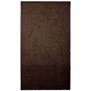 The <b>Rugs</b> Fiji Chocolate Brown Washable Solid Shaggy <b>Area</b> <b>Rug</b> <b>Set</b> 67x120cm - Product Image 3