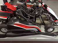 Vehículo de Karting Eléctrico con Pedales - Kart Biplaza para Niños y Adultos con Motor de 4 Tiempos y Velocidad Máxima de 75 km/h