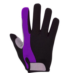 Protection Durable antidérapant respirant entraînement gants d'équitation enveloppes gants professionnels microfibre anti-dérapant gant d'équitation - Product Image 3