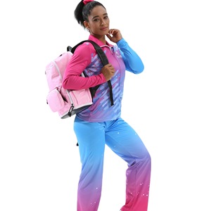Chaqueta de Calentamiento para Porristas, Uniforme de Equipo para Mujeres Adultas, Logotipo Personalizado con Pedrería, Ropa Deportiva al por Mayor, OEM ODM, Alta Calidad - Product Image 4