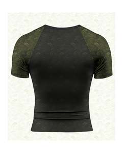 2024 Sublimation Printed Quick Dry Men Rash Guard in Custom Logo MMA Training Rash Guard NO GI Grappling Jiu Jitsu BJJ Rashguard - Product Image 4