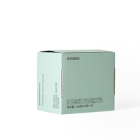 Boîte d'emballage personnalisée de luxe pour coffret beauté, fermeture magnétique, revêtement UV, lamination mate, doublure en éponge, café filtre 100 ml