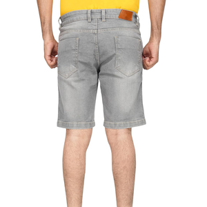 Custom Design Breathable <b>Men's</b> <b>High</b> <b>Waist</b> Straight Style Denim Shorts Spandex/Cotton Summer Casual - Product Image 2