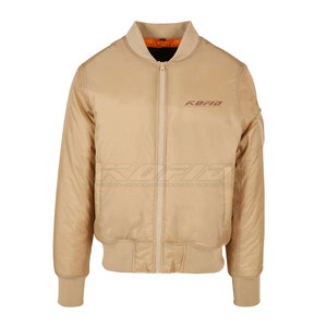 Blouson Bomber Homme Tendance Léger Décontracté Style Pilote Zippé pour l'Hiver - Product Image 6