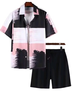 Chemise de travail personnalisée pour homme, manches courtes, demi-manches, fermeture éclair, tissu tricoté - Product Image 1